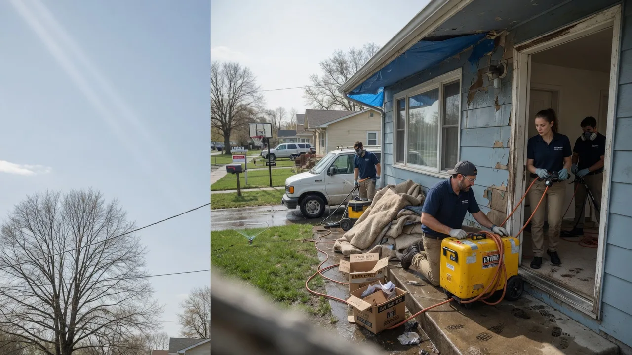 Basement Flood Cleanup in Edmonton, KY near me